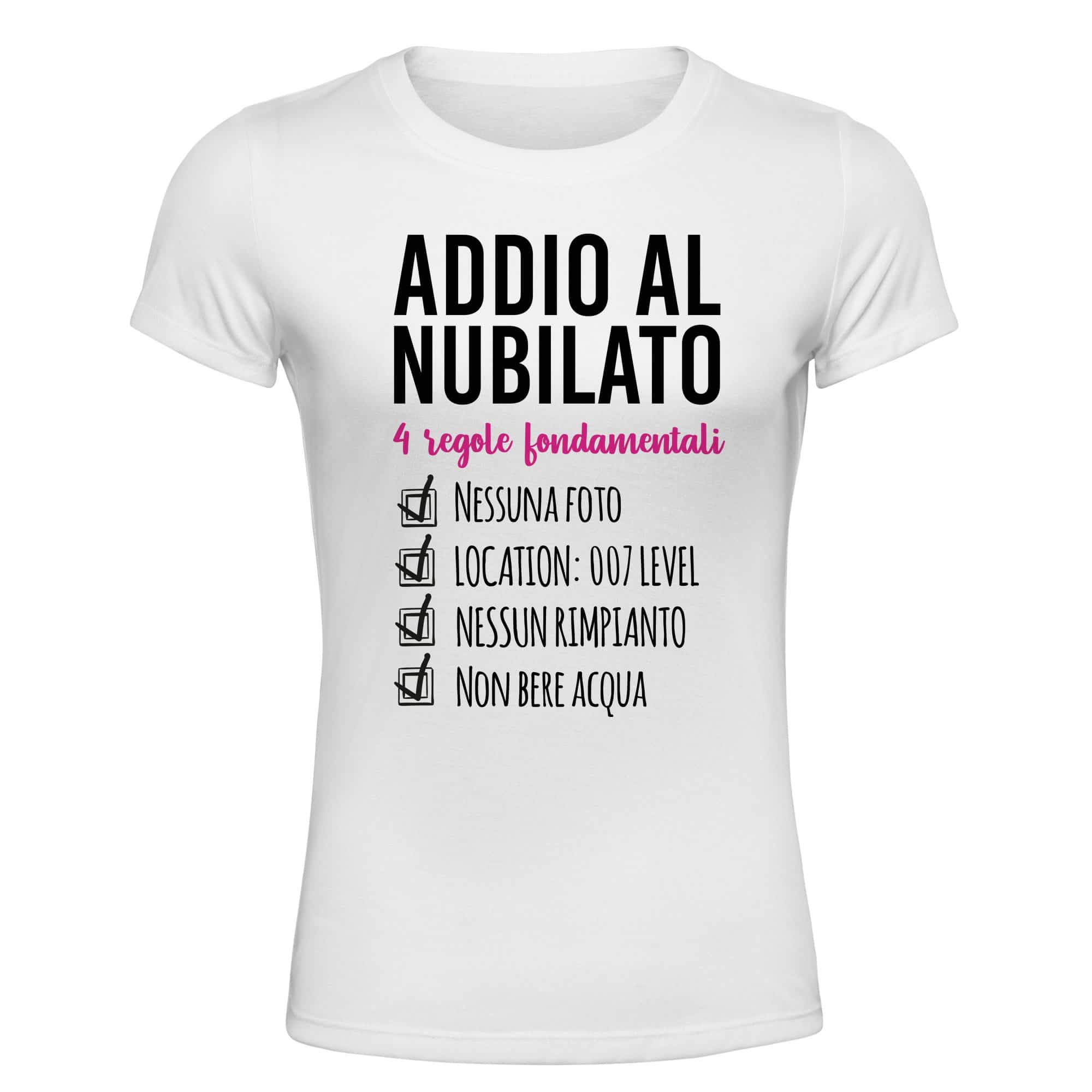 T Shirt Addio Al Nubilato 4 Regole Fondamentali MyDigitalPrint