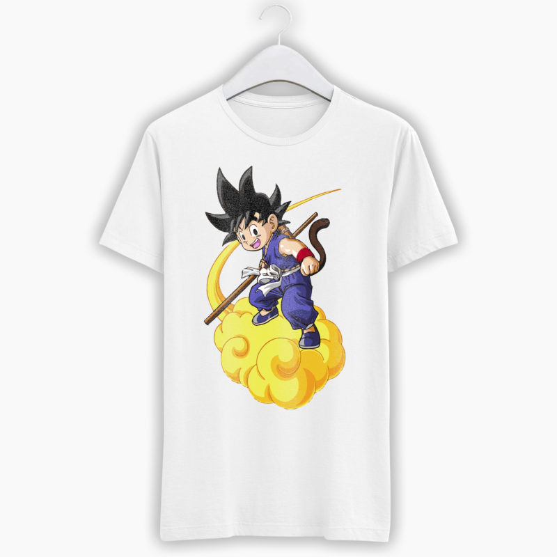 T-Shirt Uomo - Goku nuvola