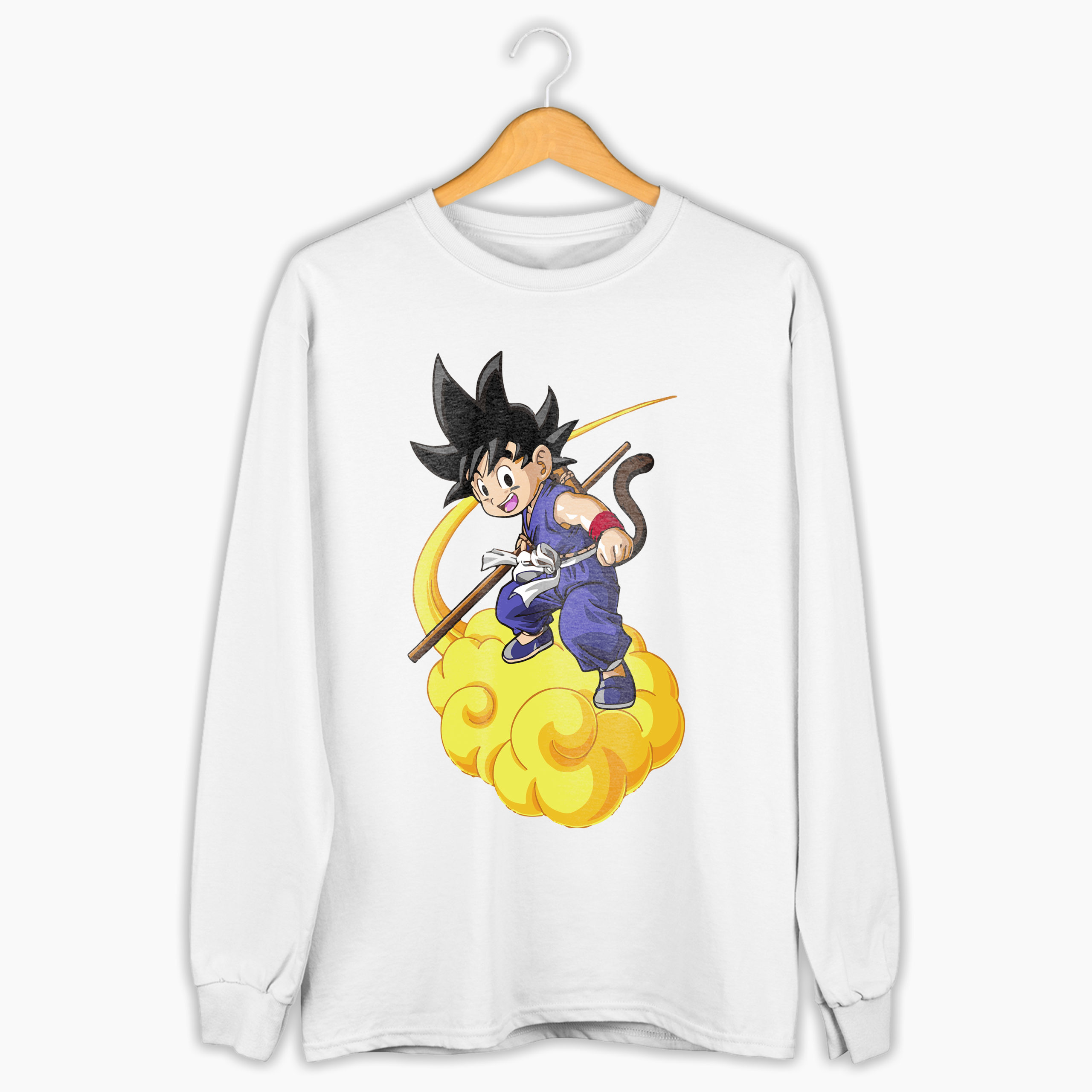 Felpa Uomo - Goku nuvola - immagine 2