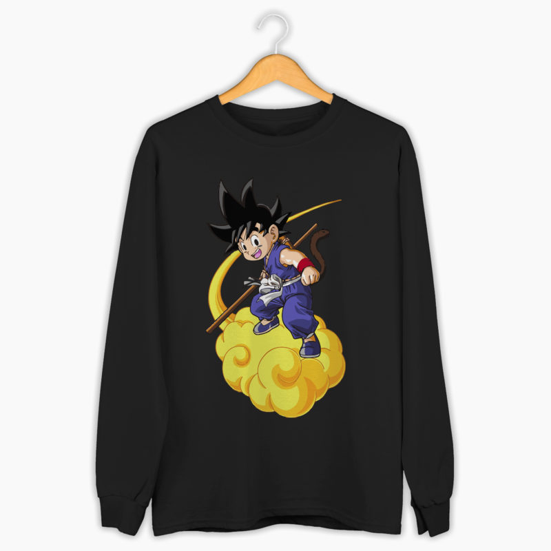 Felpa Uomo - Goku nuvola