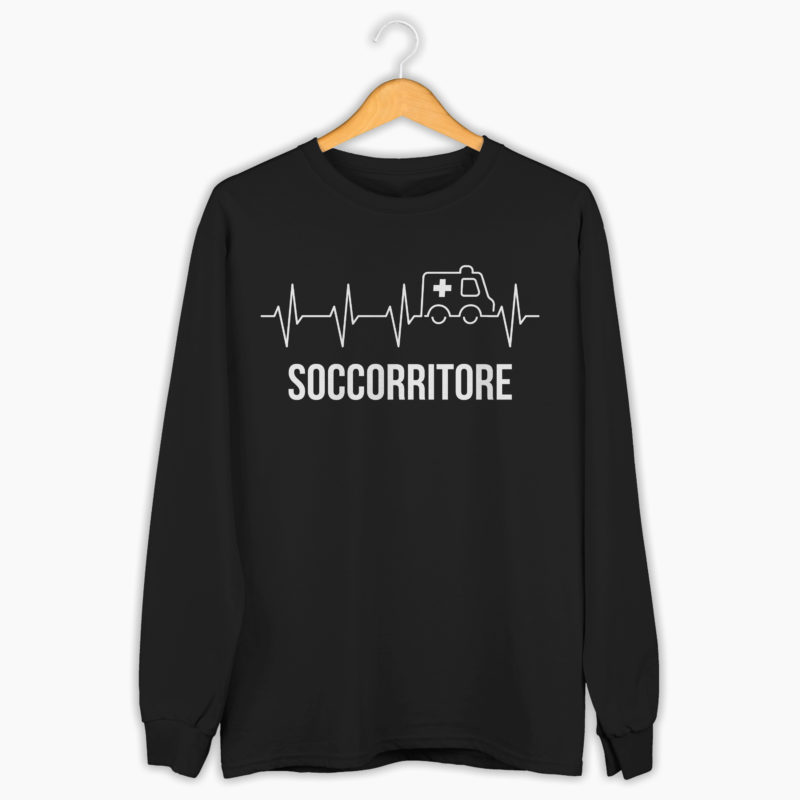 Felpa Soccorritori- Soccorritore ambulanza