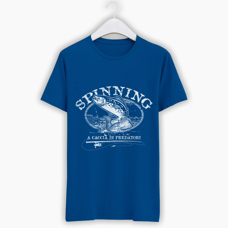 T-Shirt Pesca - Spinning...A caccia di predatori