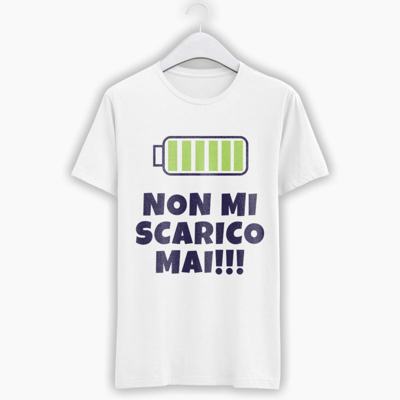 T-Shirt Non mi scarico mai