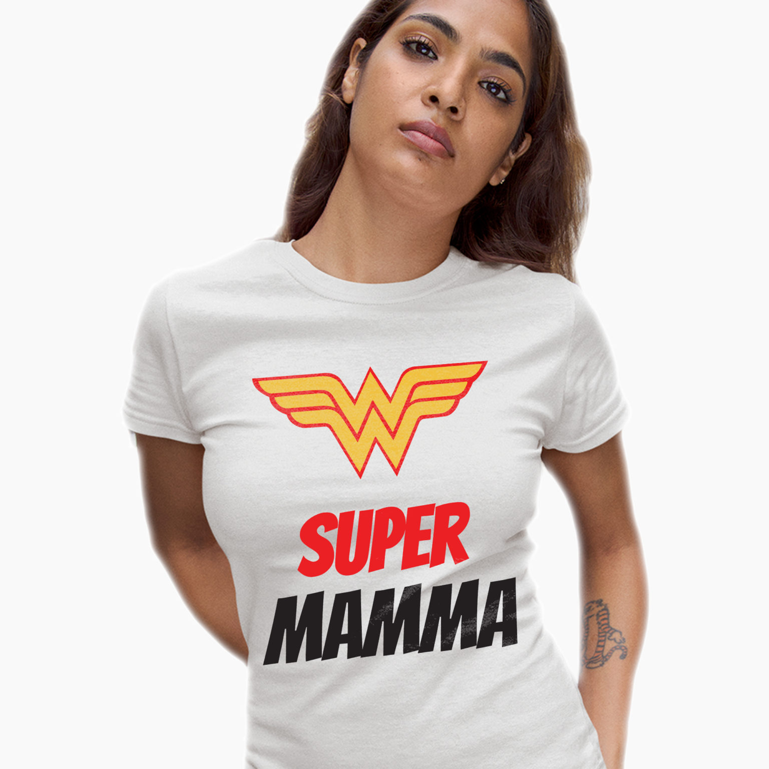 T-Shirt Donna- Super mamma