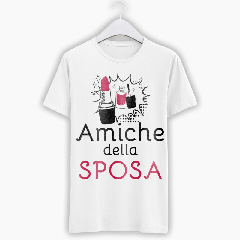 T-Shirt Addio Al Nubilato - Amiche della sposa