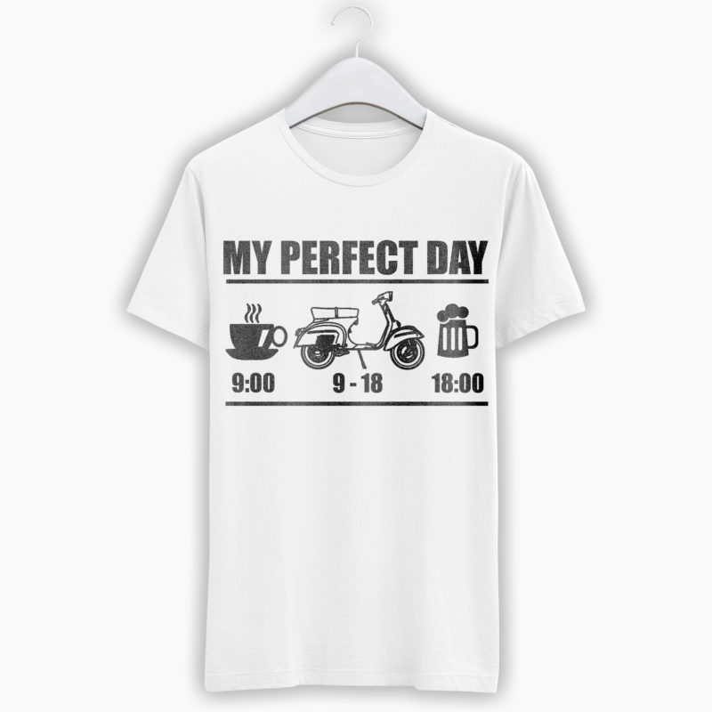 T-Shirt Vespa - My Perfect Day