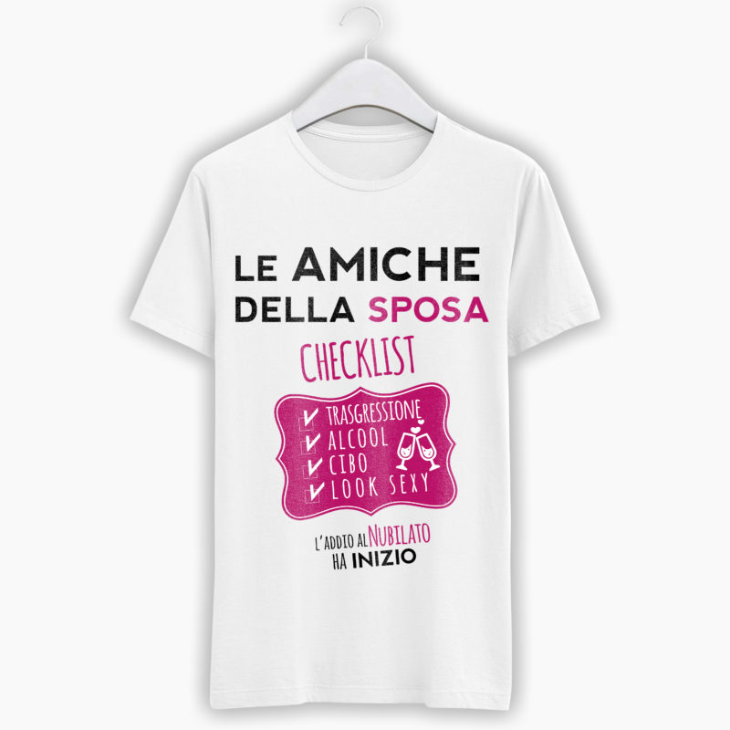 T-Shirt Addio Al Nubilato - Le Amiche Della Sposa