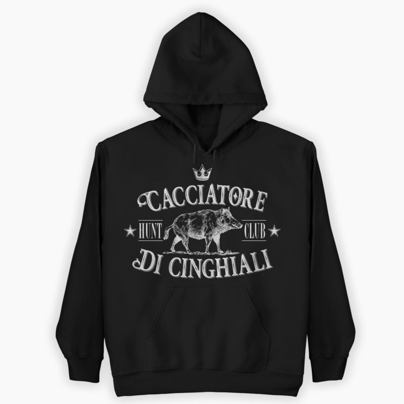 Felpa Cacciatore - Cacciatore di Cinghiali