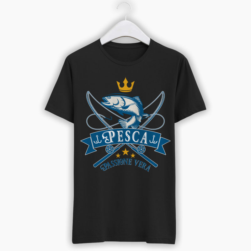 T-Shirt Uomo - Pesca Passione Vera