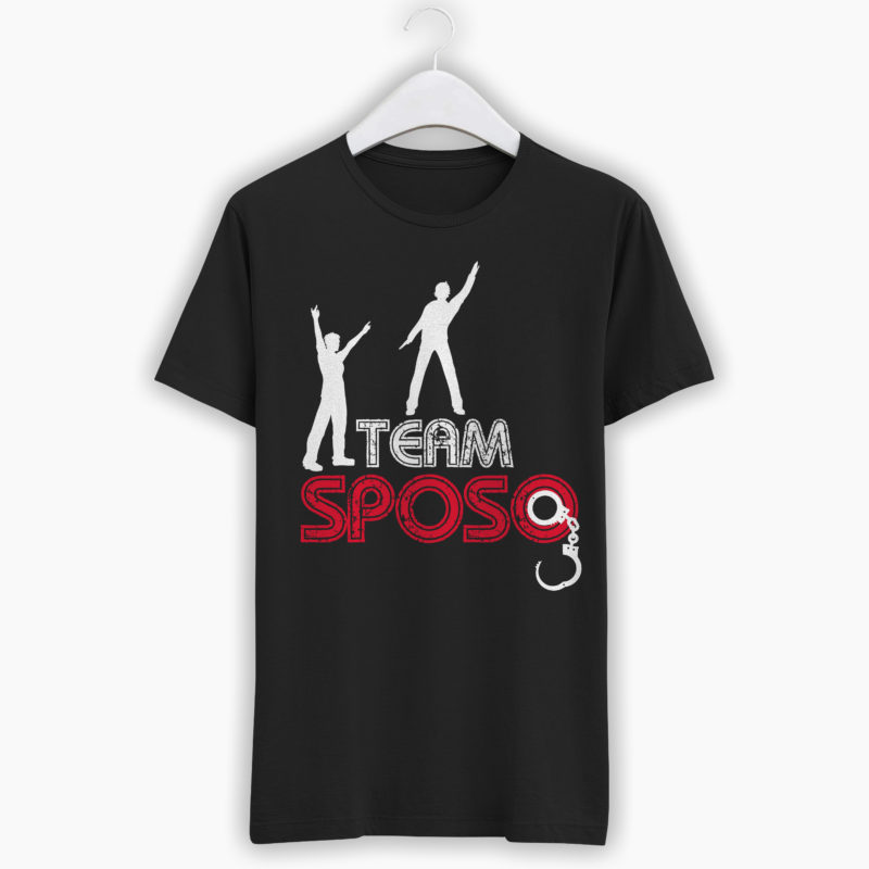 T-Shirt Addio Al Celibato - Team Sposo