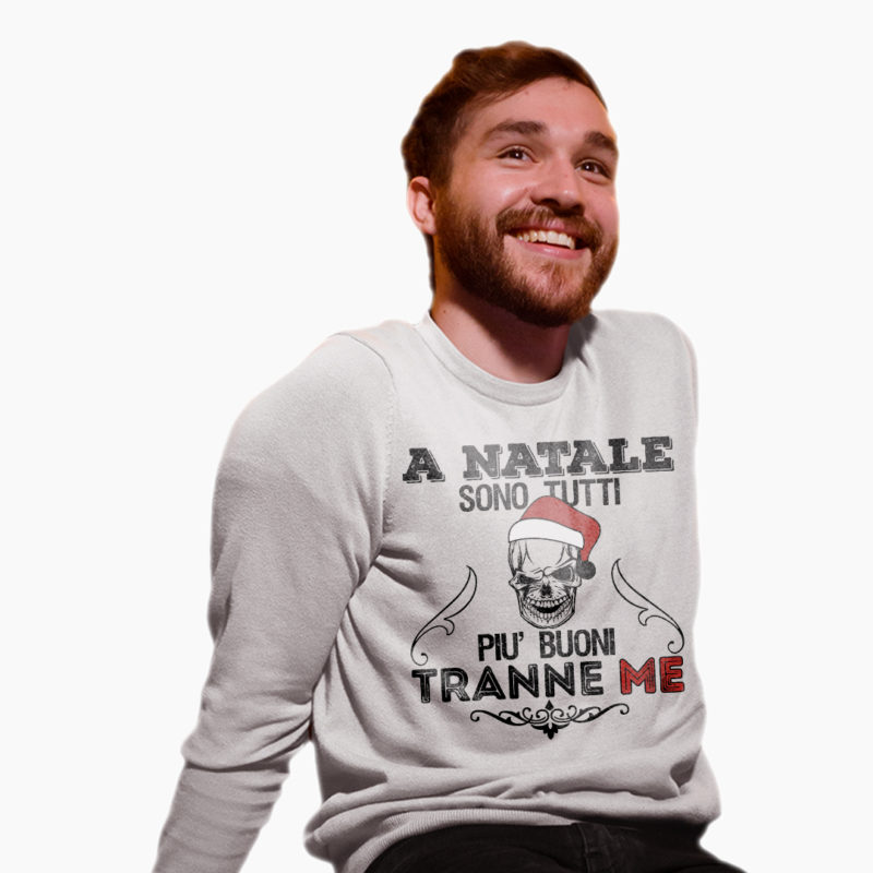 Maglione Unisex - A Natale Sono Tutti Più Buoni Versione 2