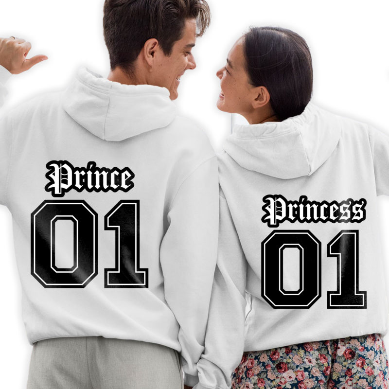 Felpe Prince&Princess Coppia 01 - Linea You and Me