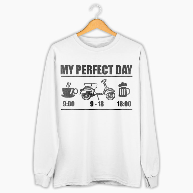 Felpa Vespa - My Perfect Day