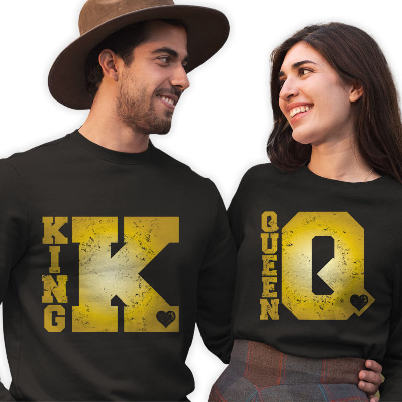 Felpe King&Queen Coppia Together, We Are Magic - Linea You and Me