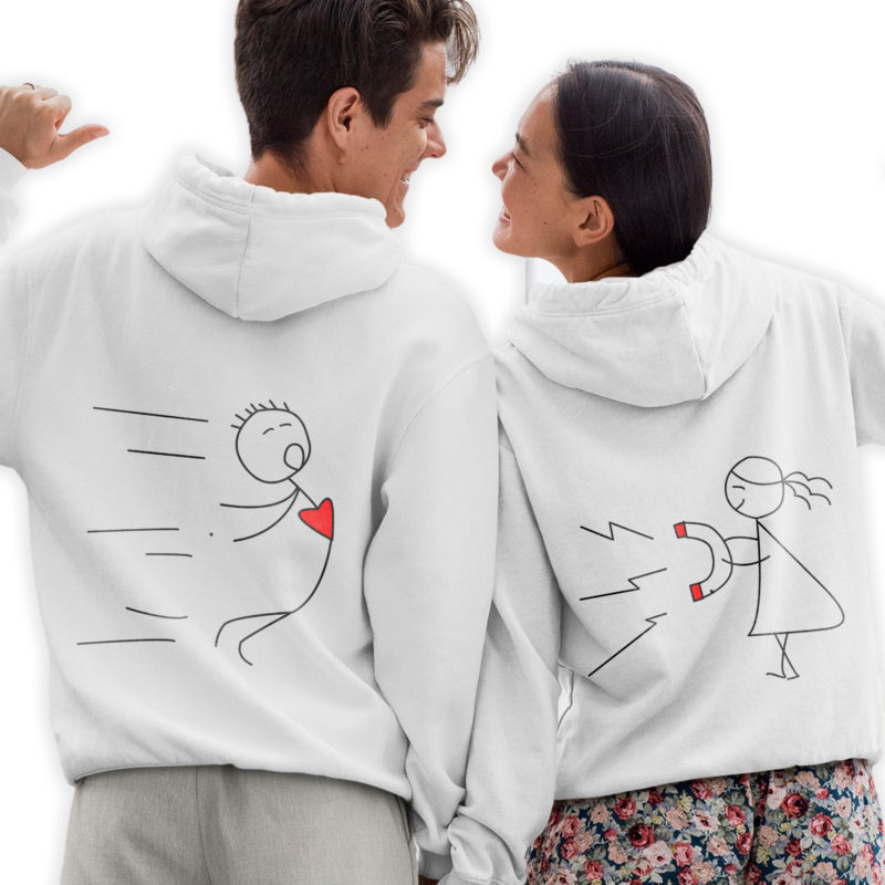 Coppia di Felpe Unisex - Magnete