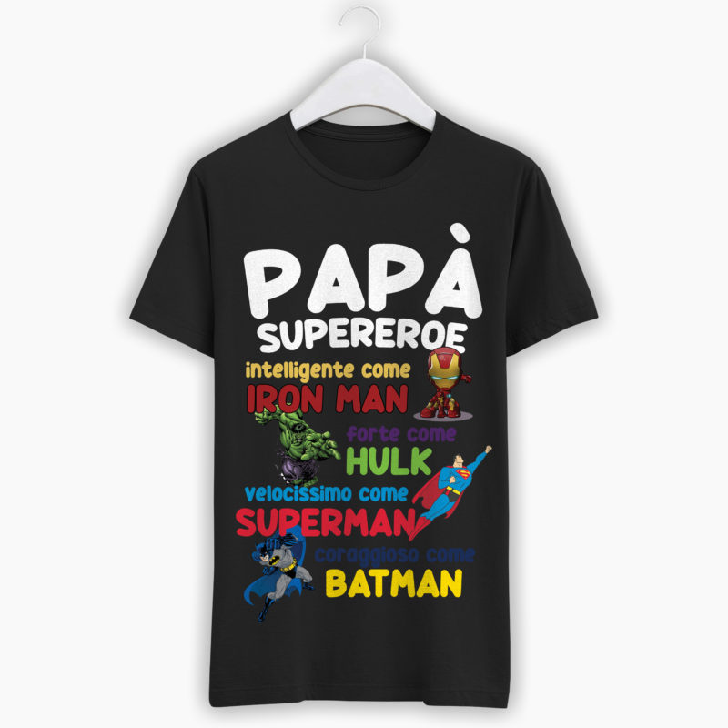 T-Shirt Festa del Papà - Sei Il Mio Supereroe