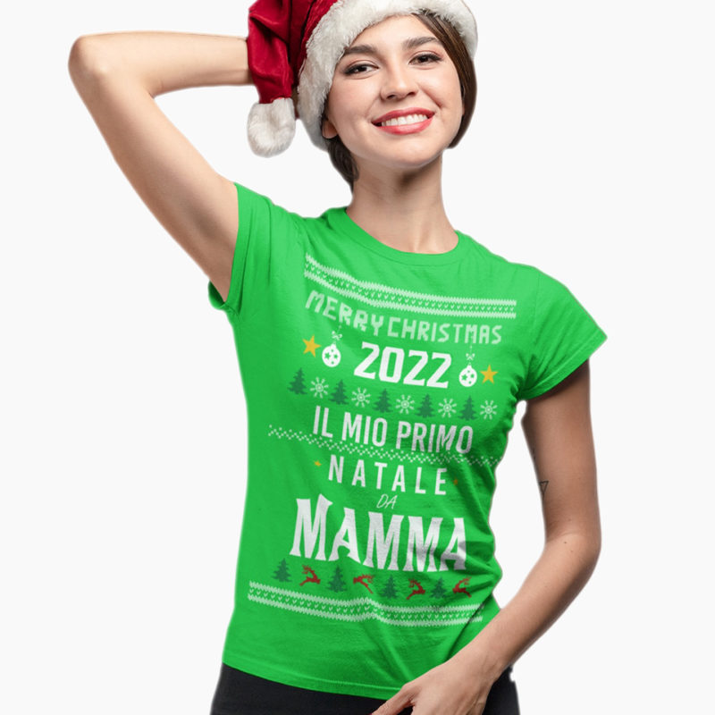 T-Shirt Donna - Il Mio Primo Natale Da Mamma