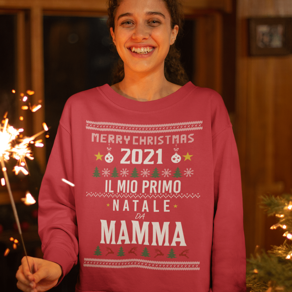 Felpa Donna – Il Mio Primo Natale Da Mamma