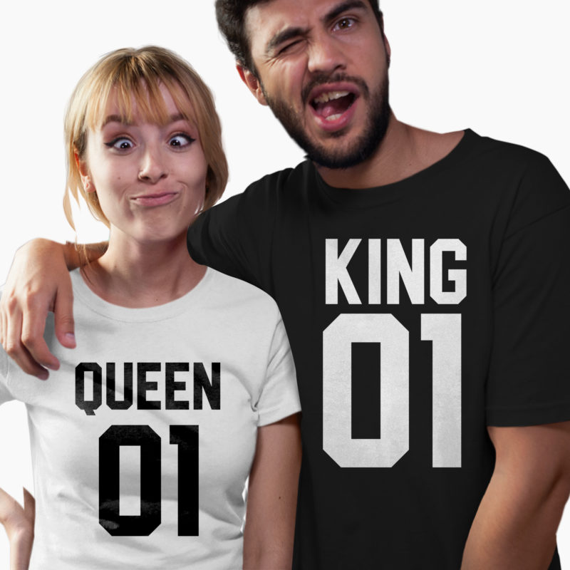Magliette di Coppia - King&Queen 01