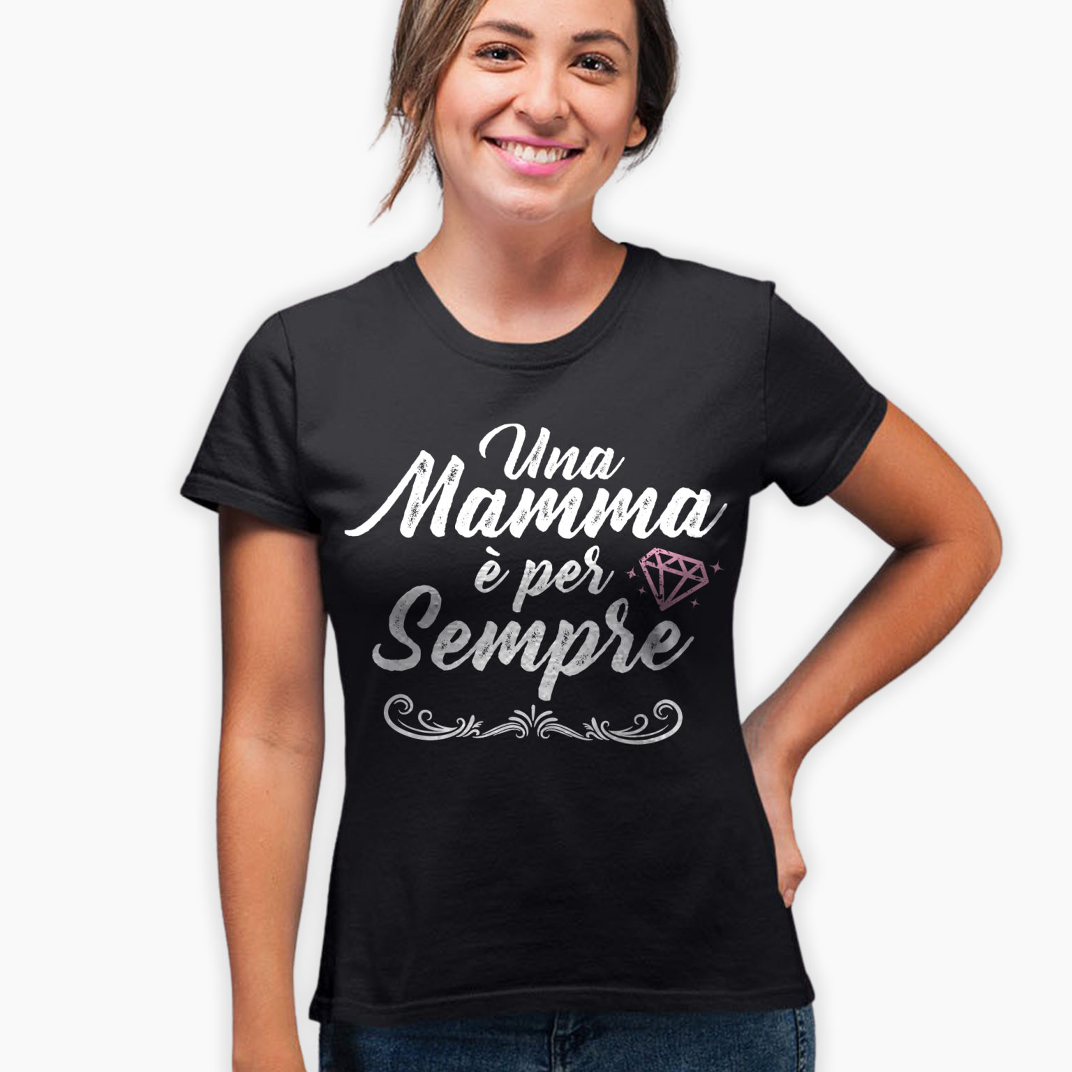 T-Shirt Festa della Mamma – Una mamma è per sempre