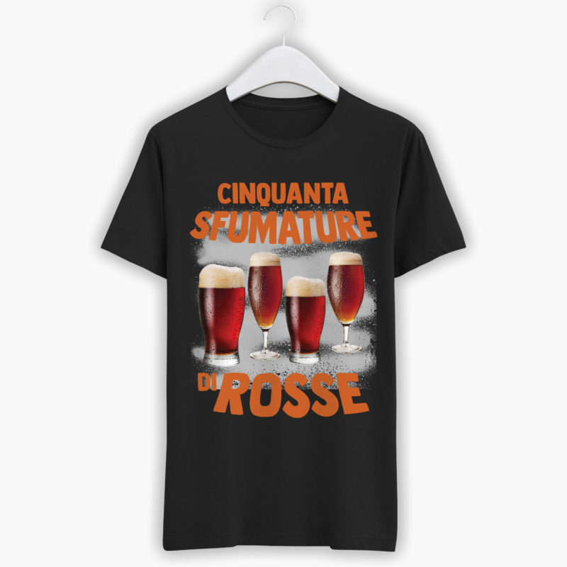 T-Shirt Uomo - Cinquanta Sfumature di Rosse