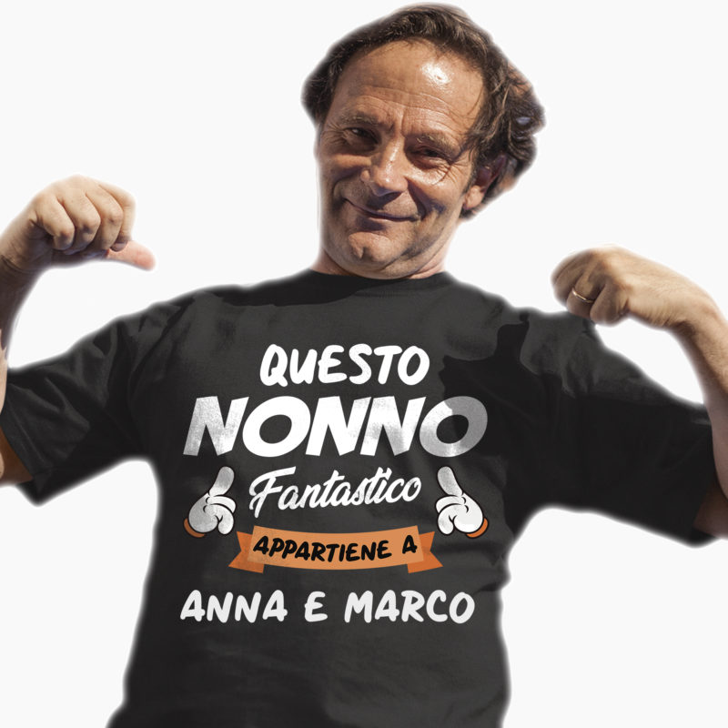 T-Shirt Festa dei Nonni - Questo Nonno Fantastico Appartiene