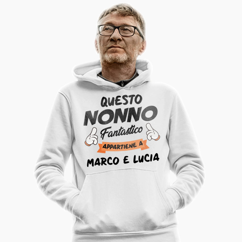 Felpa Festa dei Nonni - Questo Nonno Fantastico Appartiene