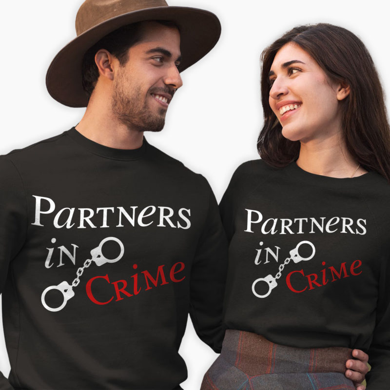 Felpe Coppia Partners in Crime - Linea You and Me