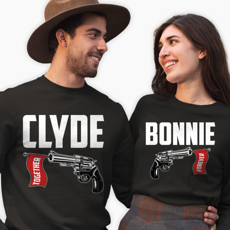 Felpe Coppia - Bonnie & Clyde