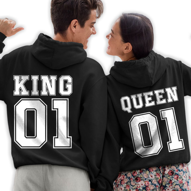 Felpe Coppia King & Queen 01 - Linea You and Me