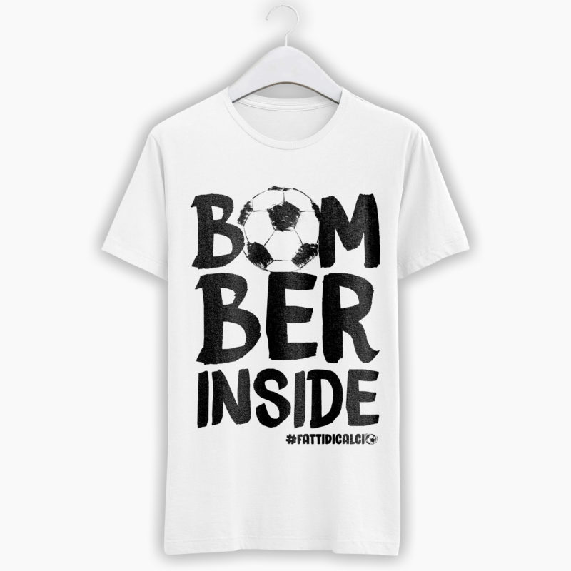 T-Shirt Uomo Calcio - Bomber Inside