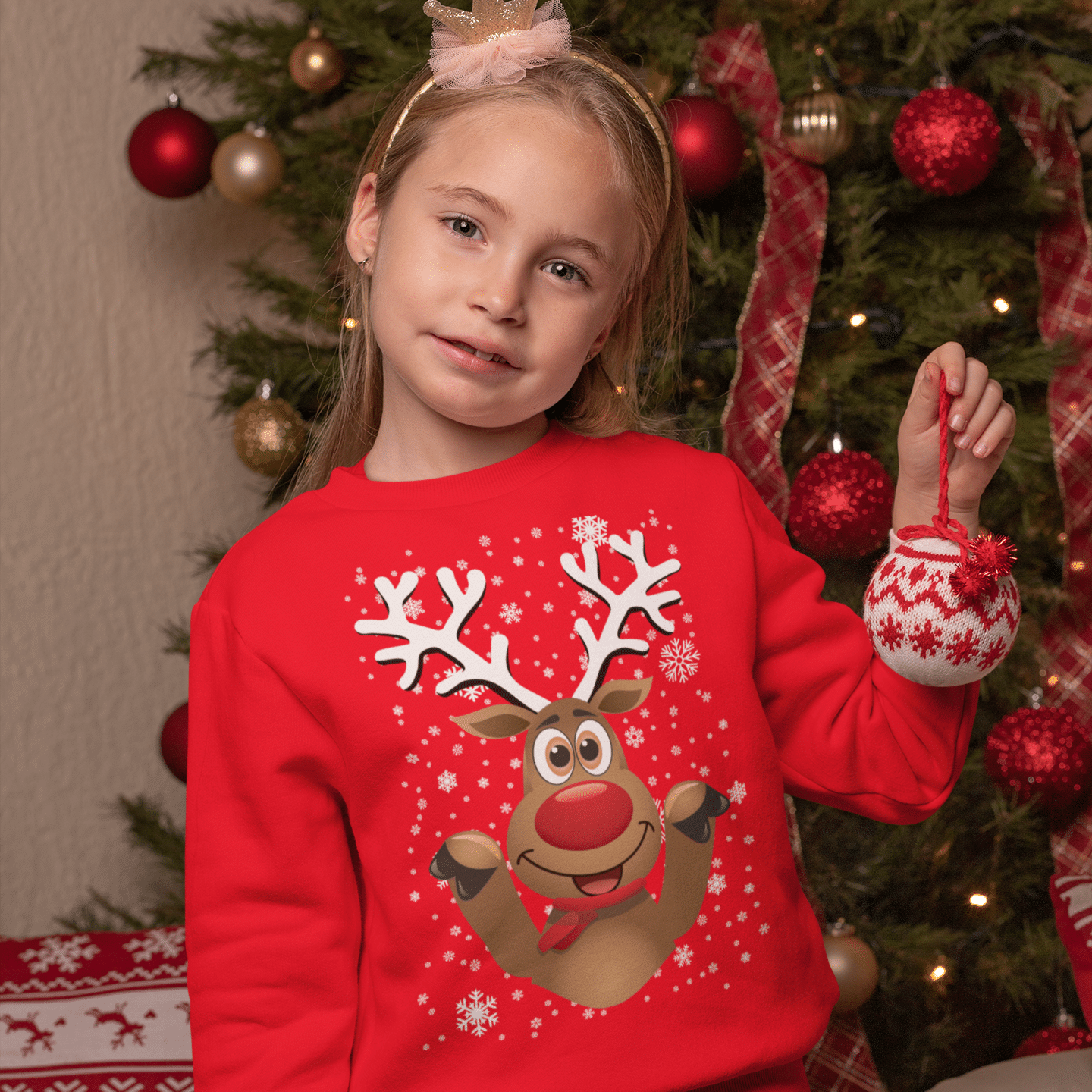 Felpa Bambino Bambina Divertente Per Natale Mydigitalprint