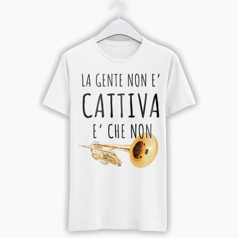 T-Shirt Donna Divertente - La gente non è cattiva è che non...