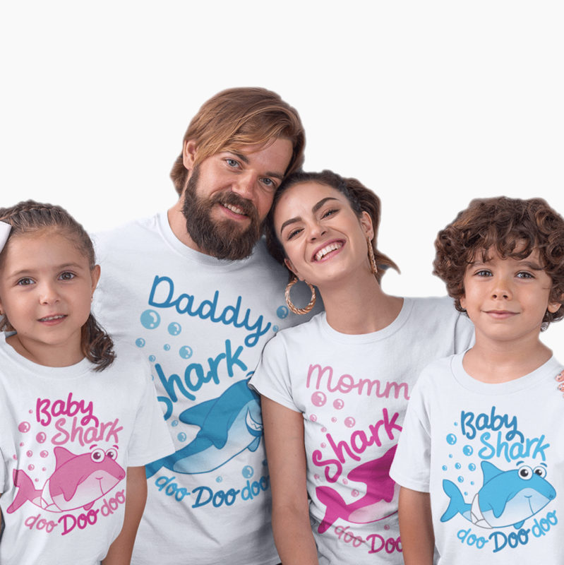 Poker Famiglia - Daddy Shark - Mommy Shark - Baby Shark