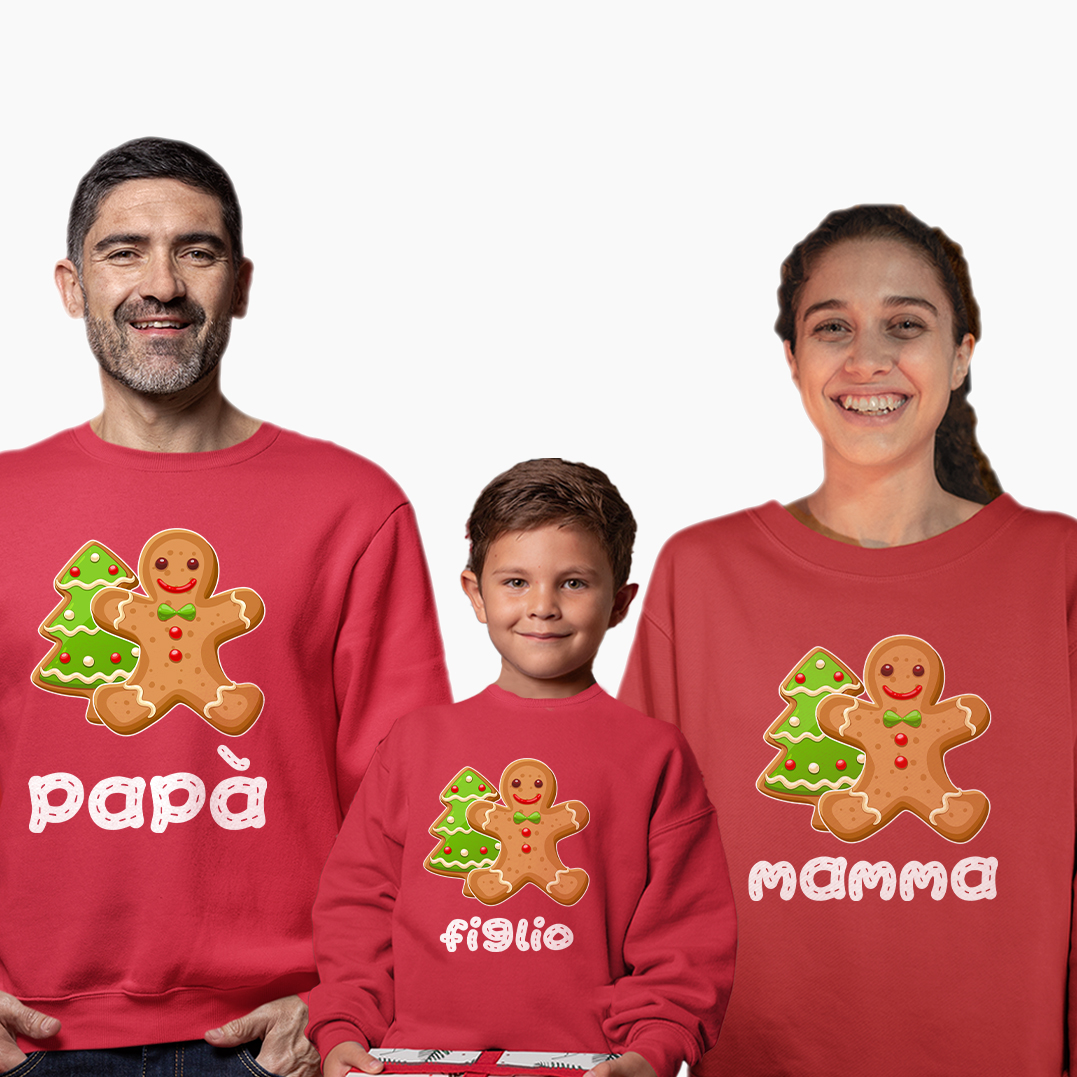 Tris Felpe Natale - Biscotto - immagine 2