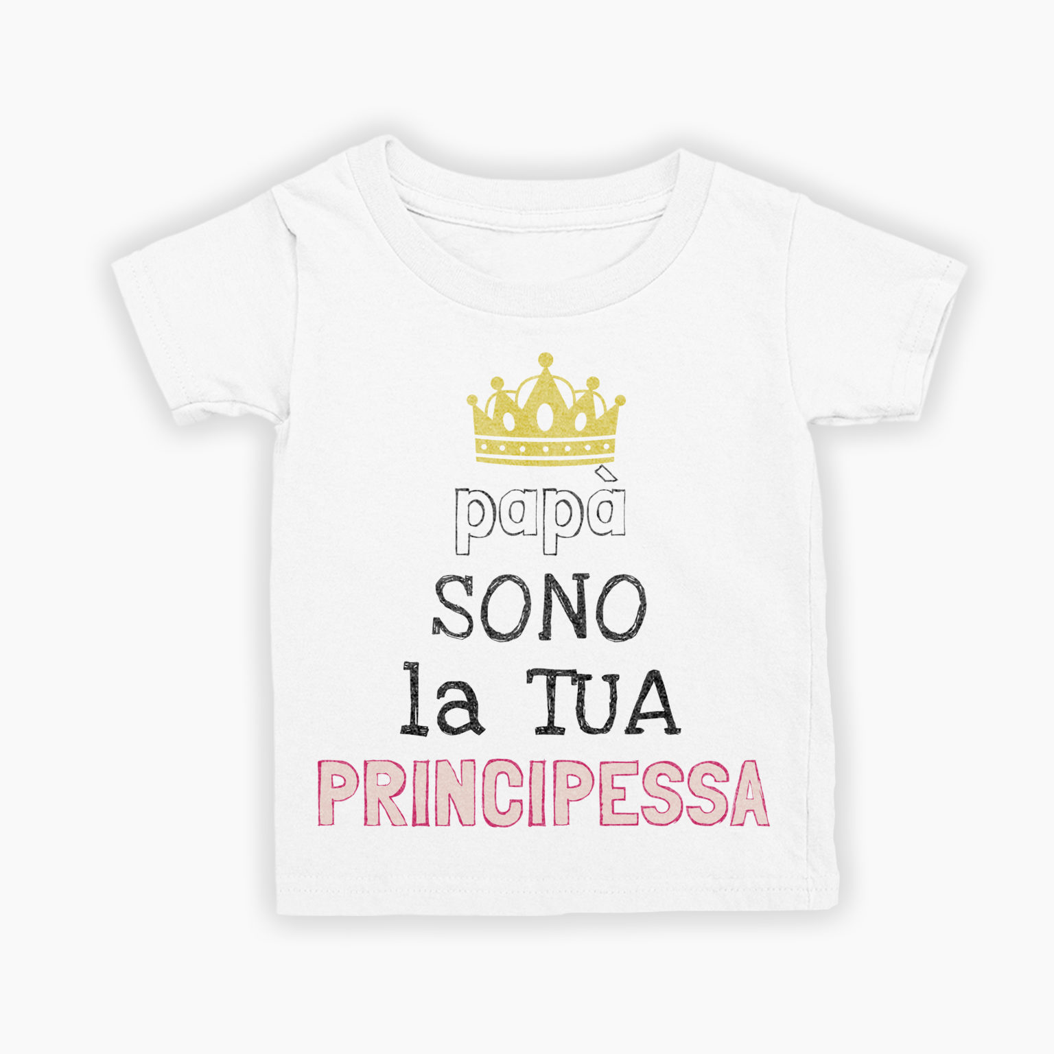 T-Shirt Papà sono la tua principessa