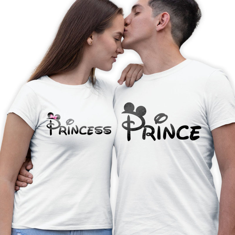 Magliette Prince&Princess Coppia - T-Shirt Linea You and Me