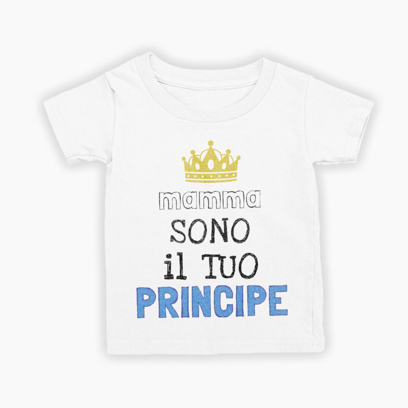 T-Shirt Mamma sono il tuo principe