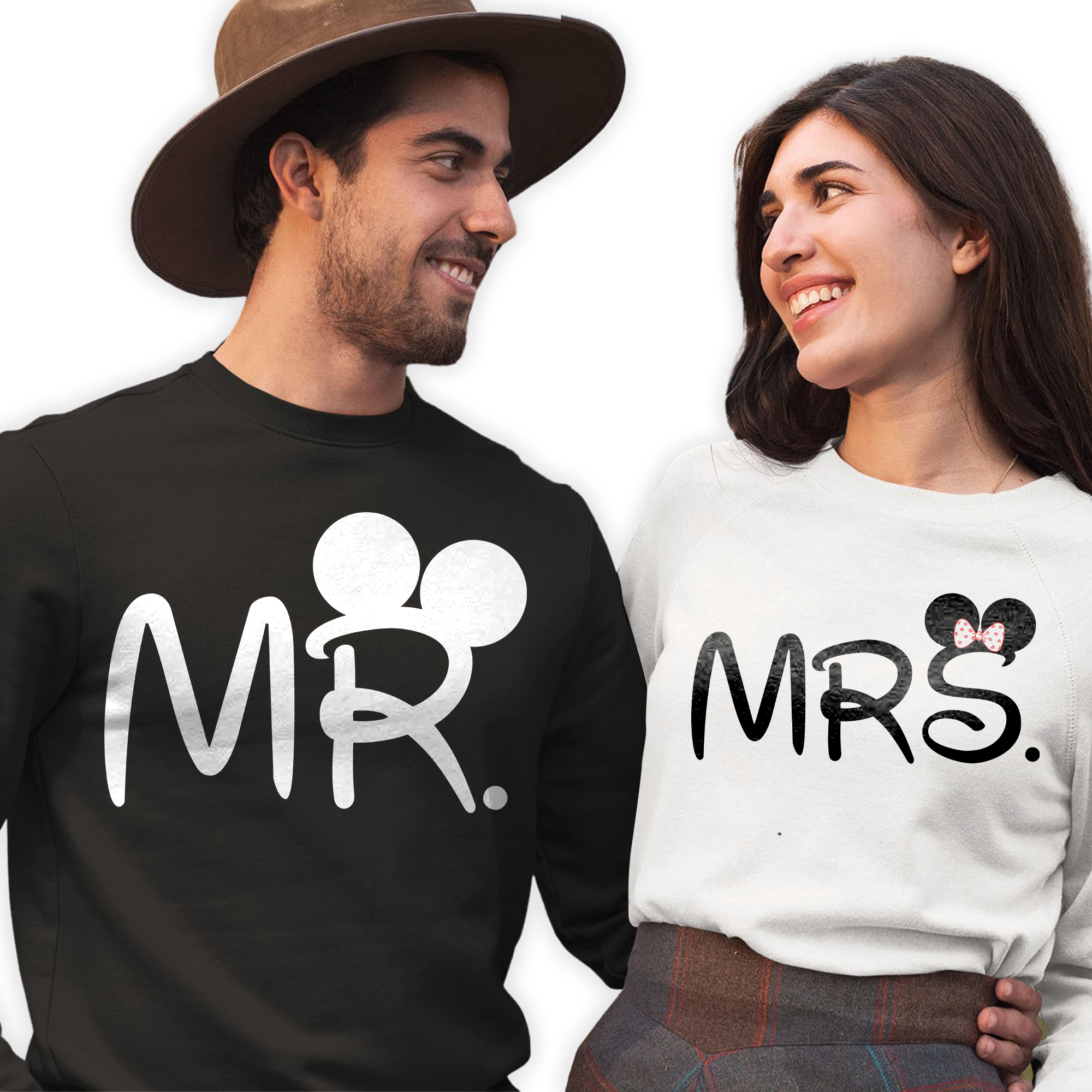 Felpe Mr & Mrs Coppia - Linea You and Me - immagine 3