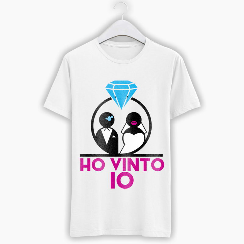 T-Shirt Addio Al Nubilato - Ho vinto io
