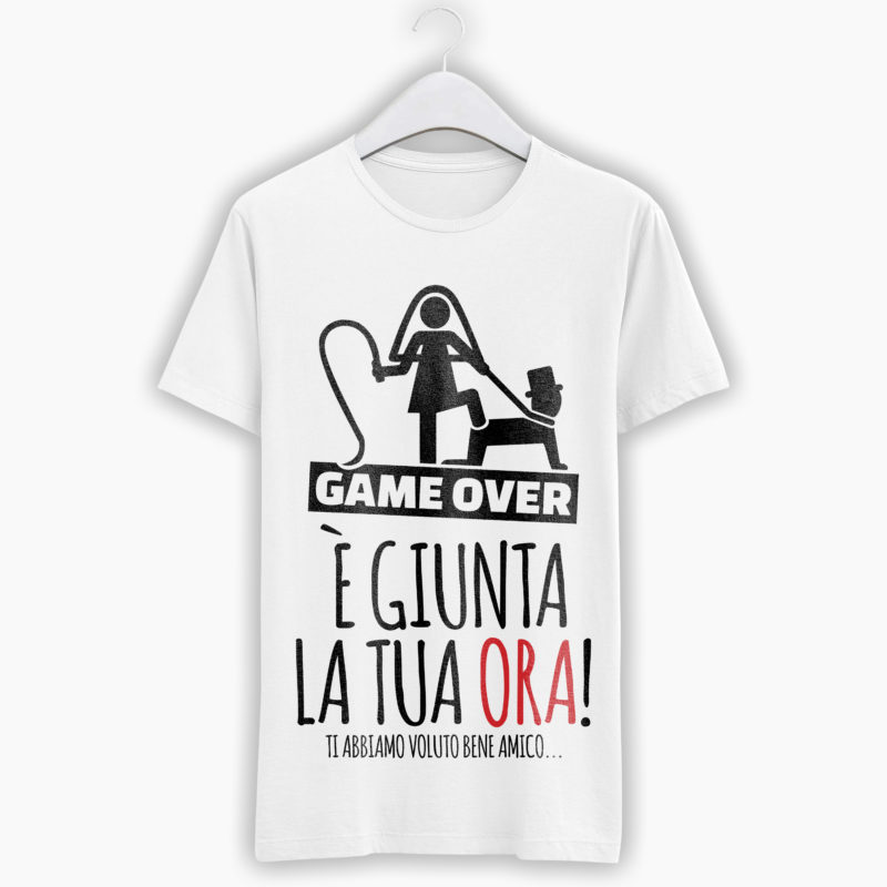 T-Shirt Addio Al Celibato - È giunta la tua ora