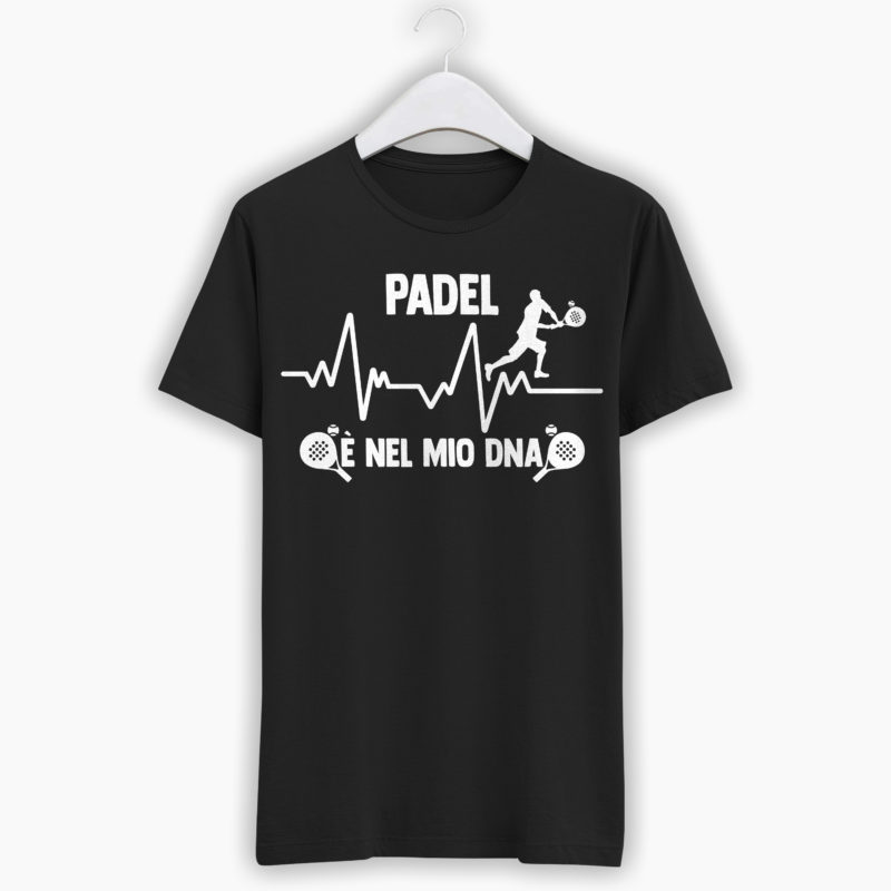 T-Shirt Uomo/Donna Padel - E' nel mio DNA
