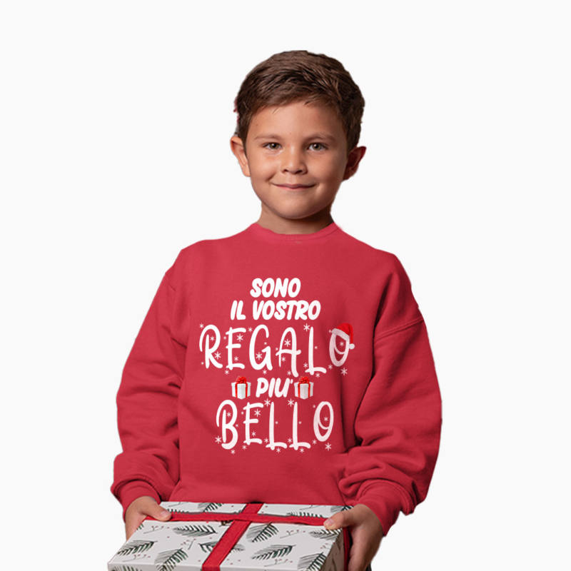 Felpa Bambino/a Natale - Sono il vostro regalo più bello